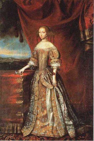 Portrait of Charlotte Amalie von Hessen-Kassel, unknow artist
